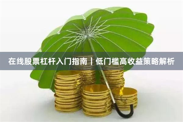 在线股票杠杆入门指南｜低门槛高收益策略解析